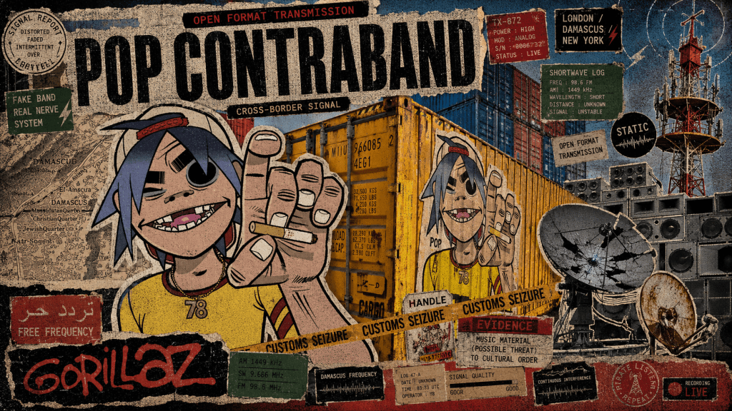 Gorillaz, Damascus, and the Borderless Ghost&nbsp;Machine